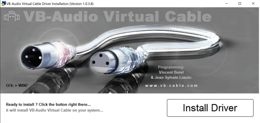 Virtual Audio Treiber Installieren