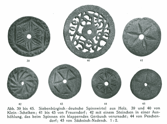 Romania, spindle whorls