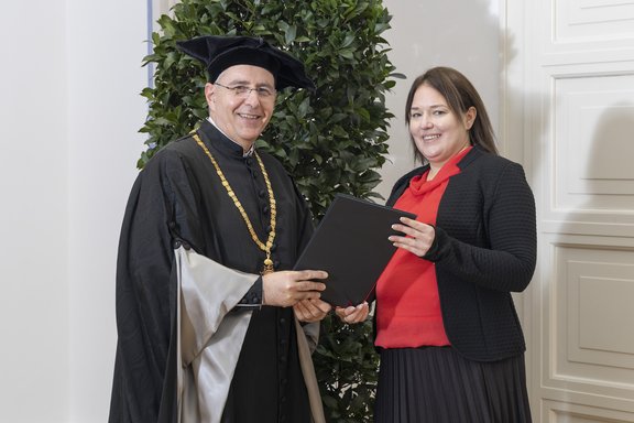 Verleihung des akademischen Grades "Master of Laws (Medical Law)"