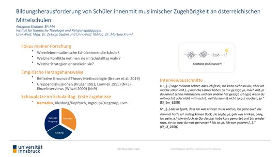 Slide der Präsentation Shabanis