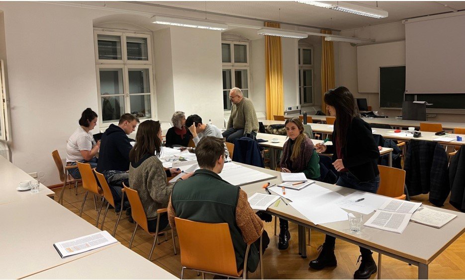 Workshop mit David Wagner in Innsbruck, Foto: Noah Jenewein