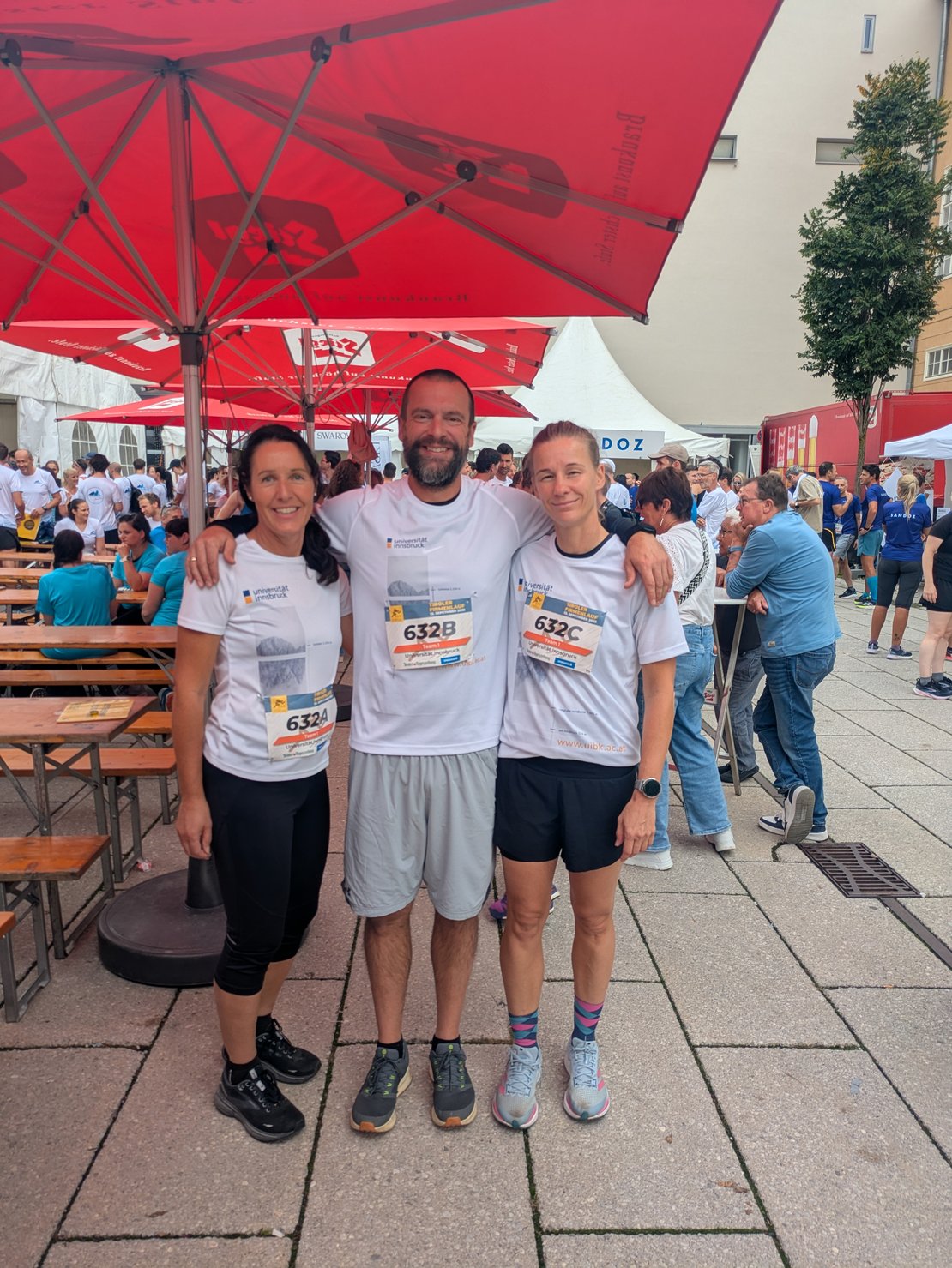 Gruppenfoto eines der teilnehmenden Teams