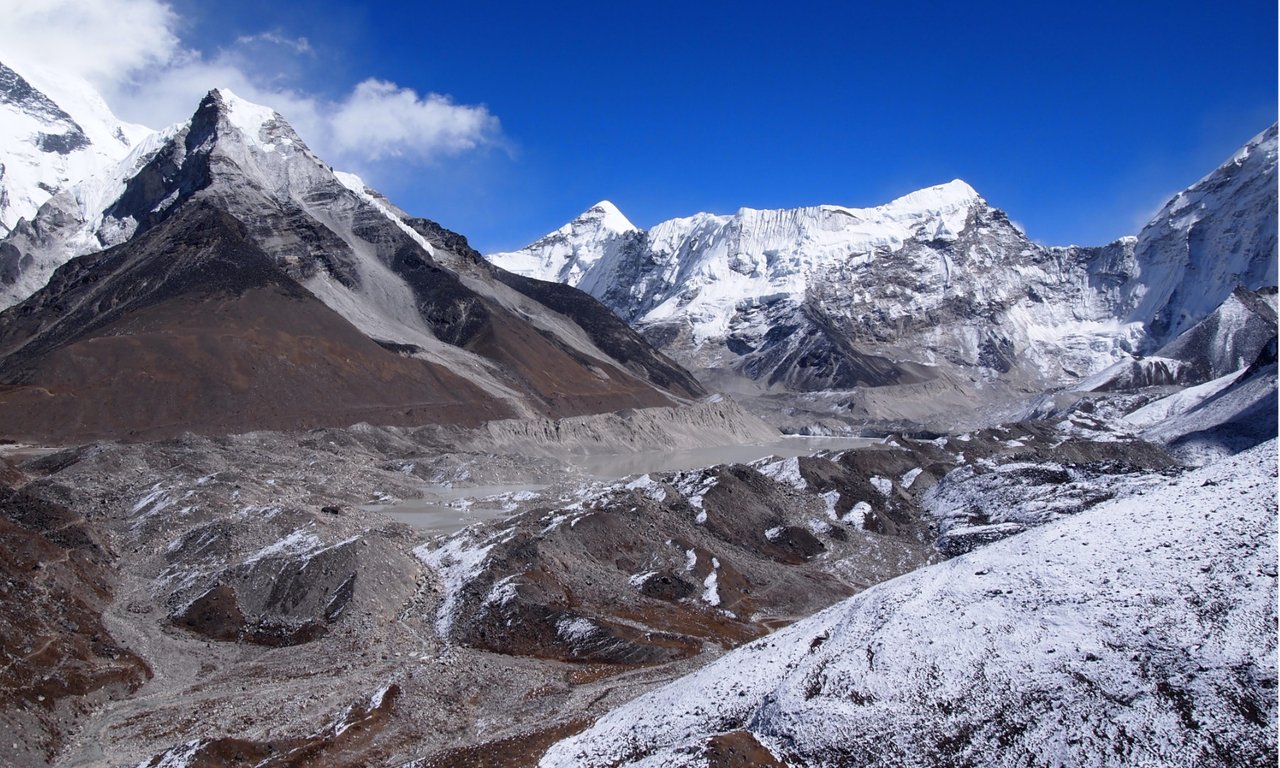 Gletschersee in Nepal