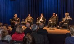 Diskussionsrunde im Studio 3