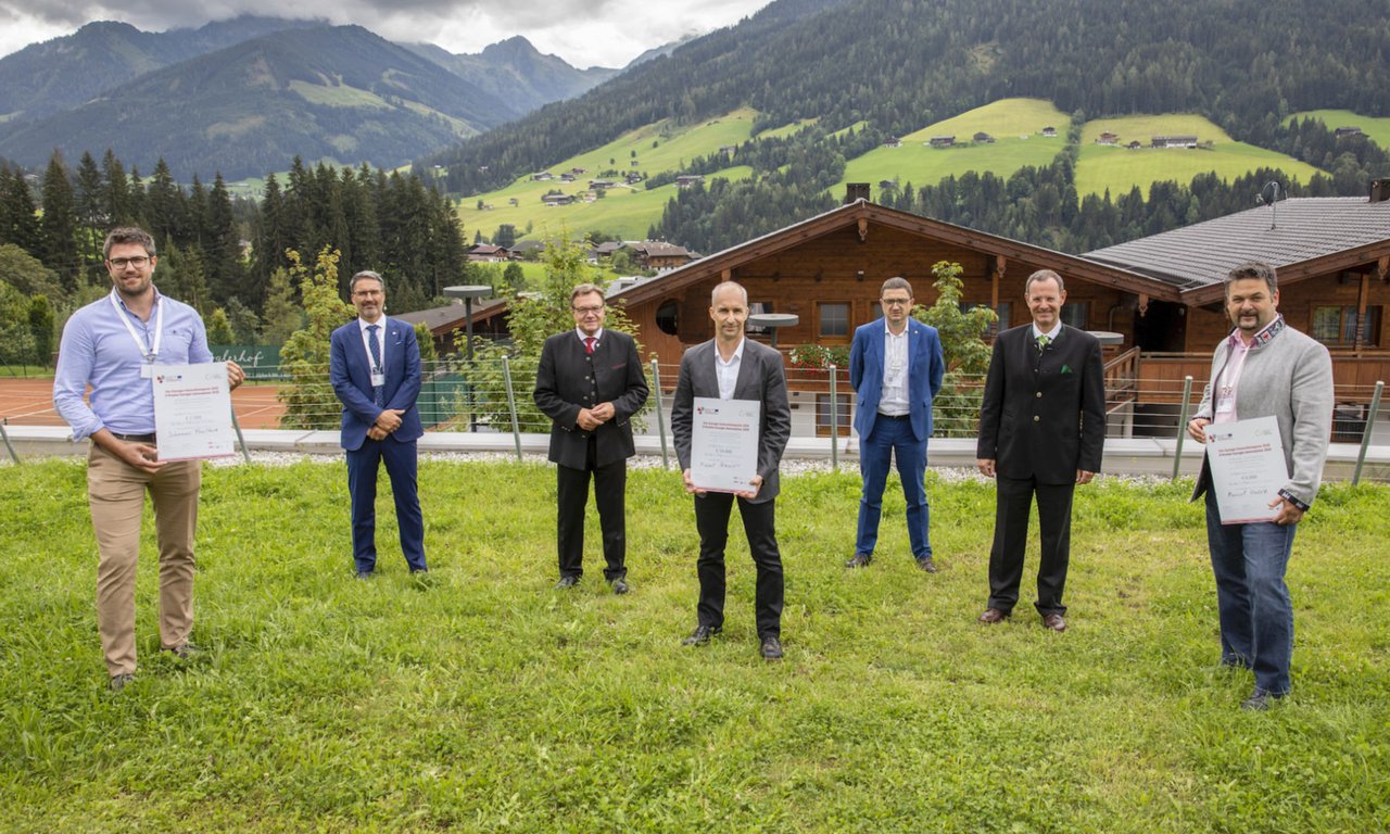 Die Preisträger des Euregio-Innovationspreises 2020