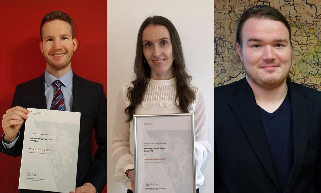 Preisträger*innen des Award of Excellence 2020