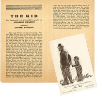 Pressevorführung "The Kid", Wien 1923