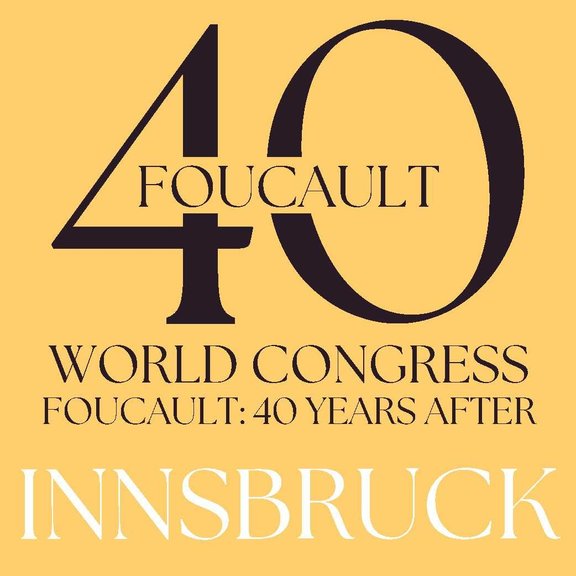 40 years Foucault - logo