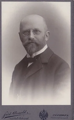 Rudolf Greinz im Alter von etwa 40 Jahren