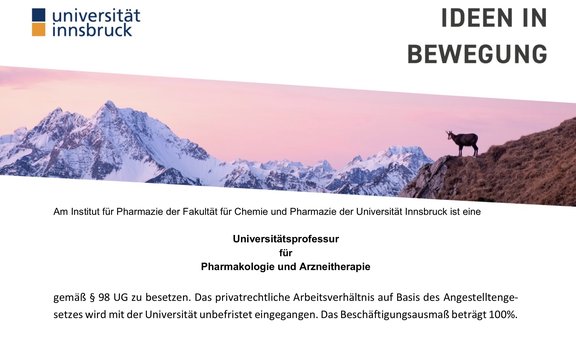 Screenshot Berufungsverfahren Pharmakologie & Arzneitherapie II