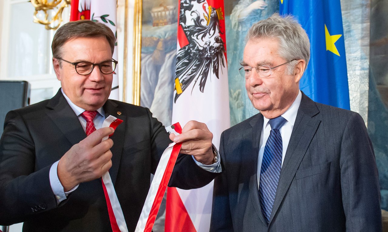 Günther Platter und Heinz Fischer