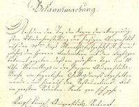Bekanntmachung