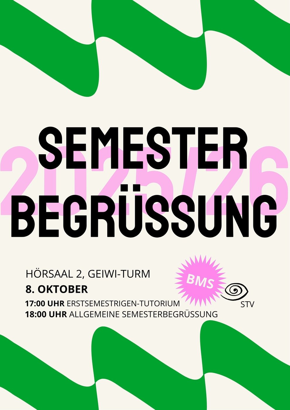 Einladung zur Semesterbegrüßung