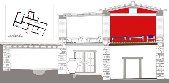 Reconstruction Late Archaic House