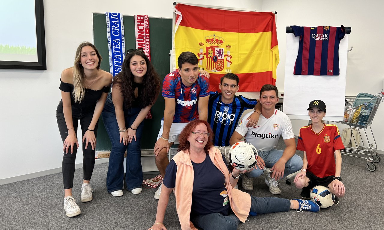 Das Team des Fußball-Projektseminars