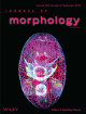 Cover of Journal of Morphology