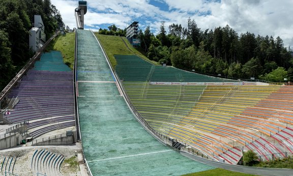 Bild von der Bergisel Sprungschanze in Innsbruck