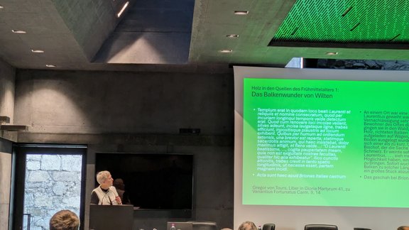 Foto der Vortragenden Irmtraut Heitmeier (LMU München)