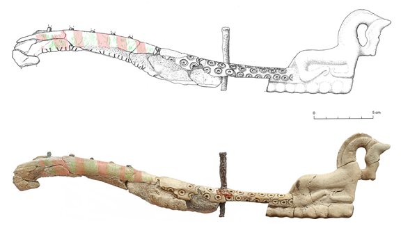 Seitenansicht 1, Glättungen und Kratzer