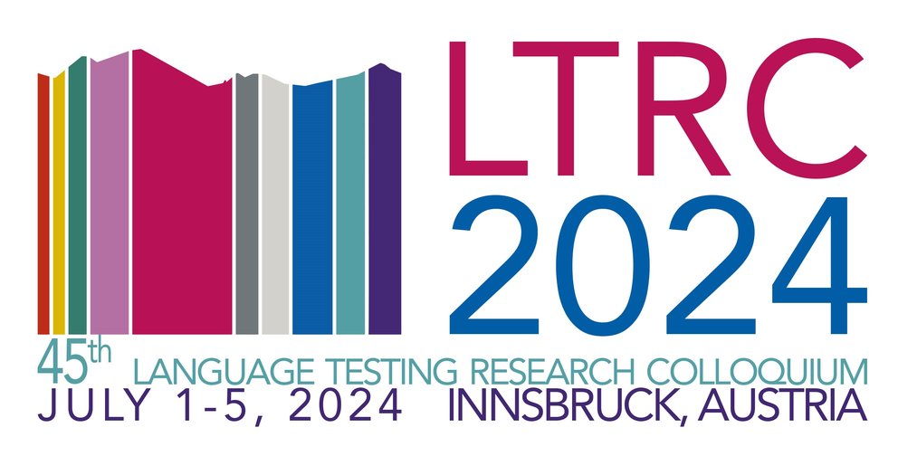 Logo LTRC2024 Language Testing Research Colloquium, 01-05 July, 2024, Innsbruck, Austria