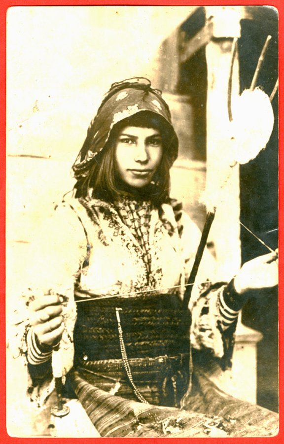 Europe, girl spinning