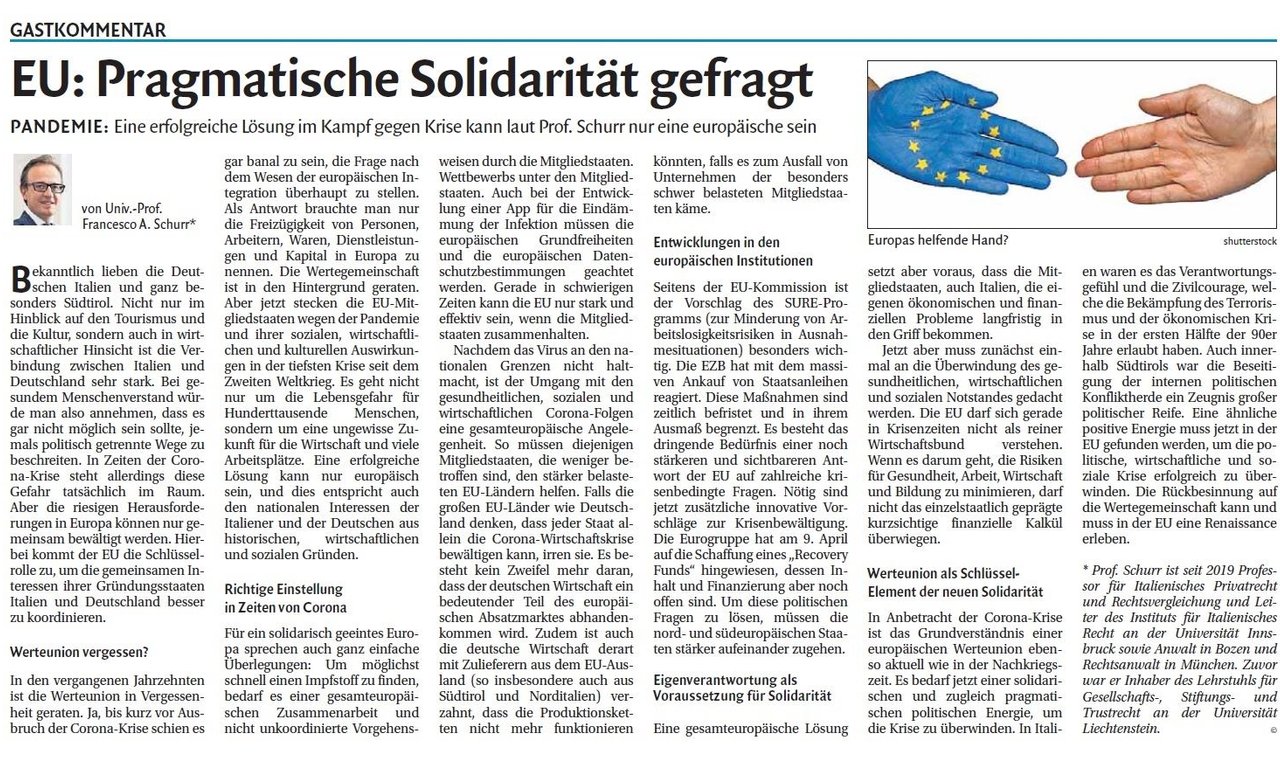 Europäische Solidarität