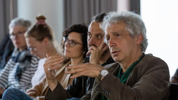 Publikum bei der Veranstaltung „Innsbruck trifft“