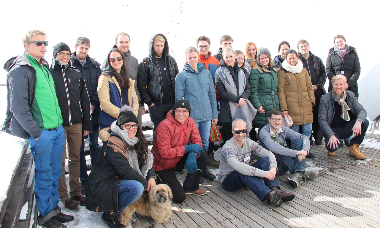 Gruppenbild Doktoratskolleg BioApp