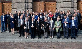 Gruppenfoto mit Vertreterinnen und Vertretern der Partner-Hochschulen.