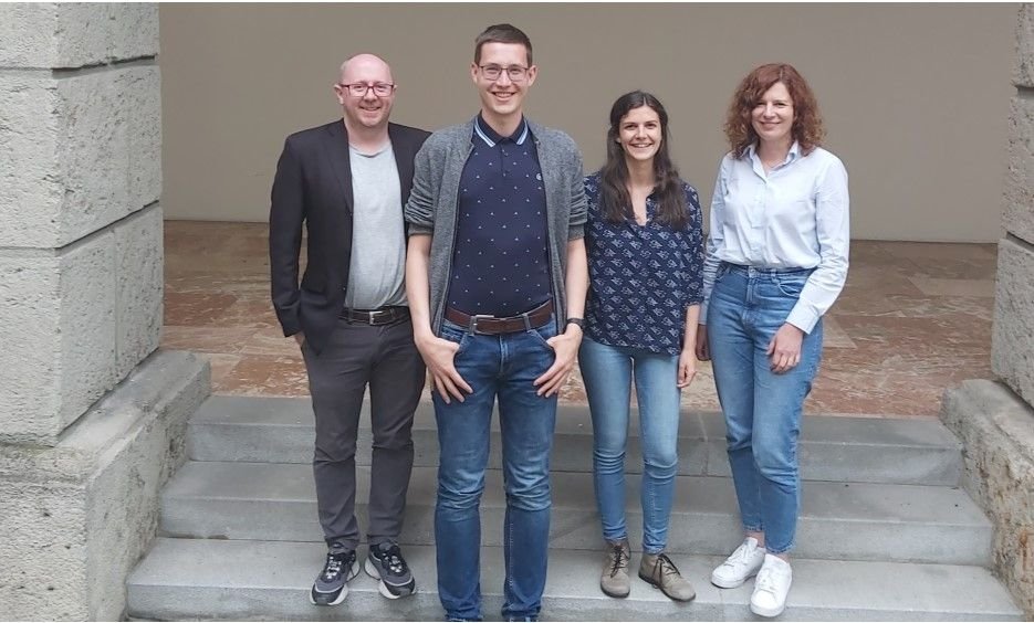 Projektarbeitsteam: Andrew Doole, Johannes Härting, Magdalena Collinet, Nicole Bauer