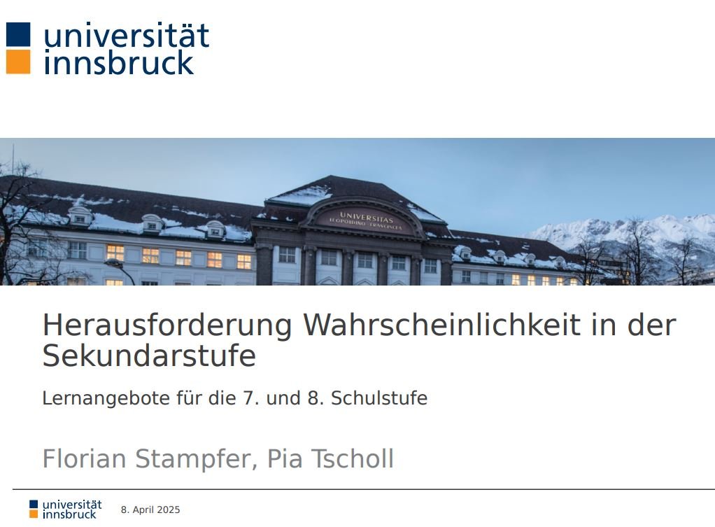 Titelfolie zur Fortbildung