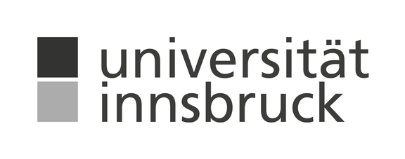 UIBK Logo RGB Graustufen
