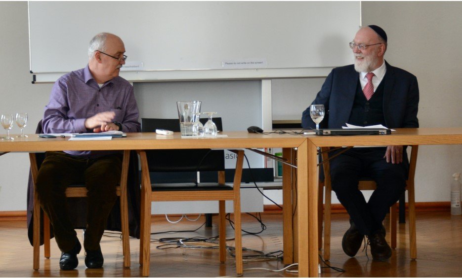 Wolfgang Palaver und Prof. Ephraim Meir