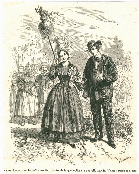 Basse-Normandie, bride´s distaff