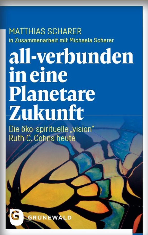 zu sehen ist das cover des werkes all-verbunden in eine Planetare Zukunft
