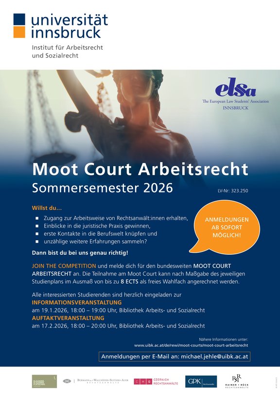 Plakat Moot Court
