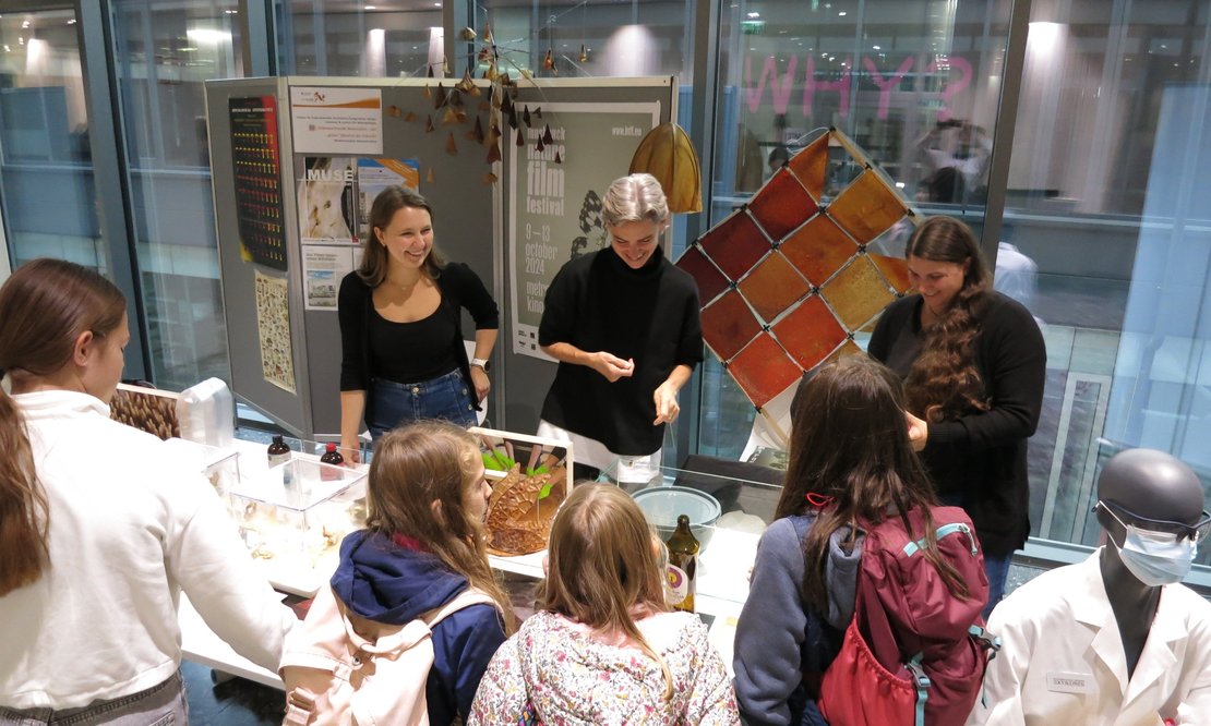 Kinder bei einer Station des Aktionstages 2024