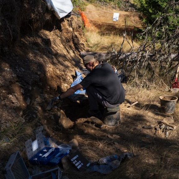 micromorphological sampling in Vetriolo, TN, Italy