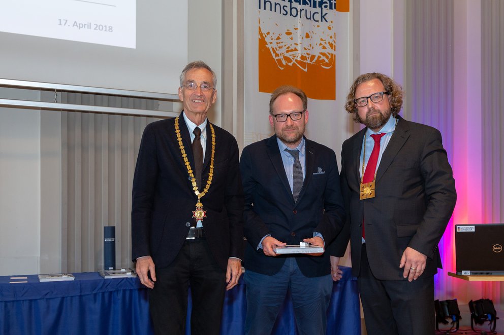 Begrüßung neuer Professor*innen am 17.04.2018: Roland Steinacher