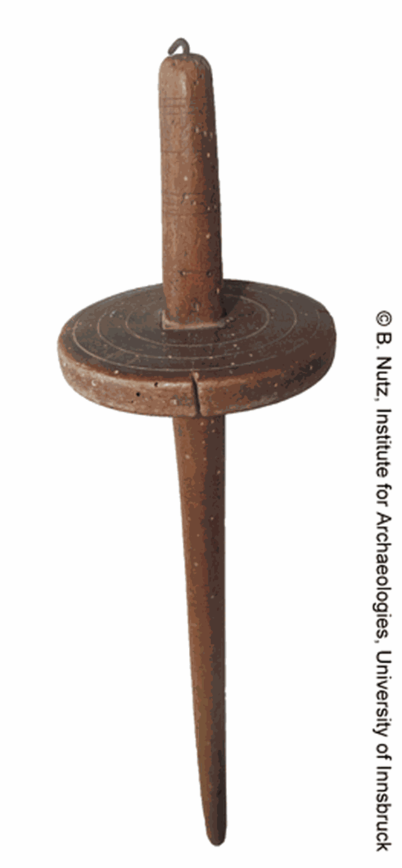 Bulgaria, top whorl spindle