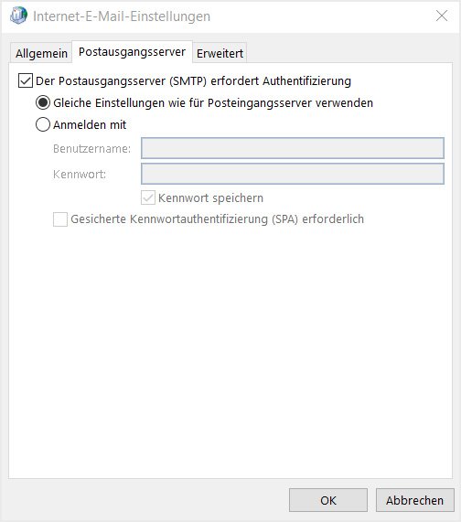 Outlook Systemsteuerung 6