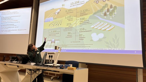 Lívia Hökl (Uni­ver­si­tät Inns­bruck). Mikro­plas­tik und PFAS in bio­ge­nen Abfäl­len und Klär­schlamm