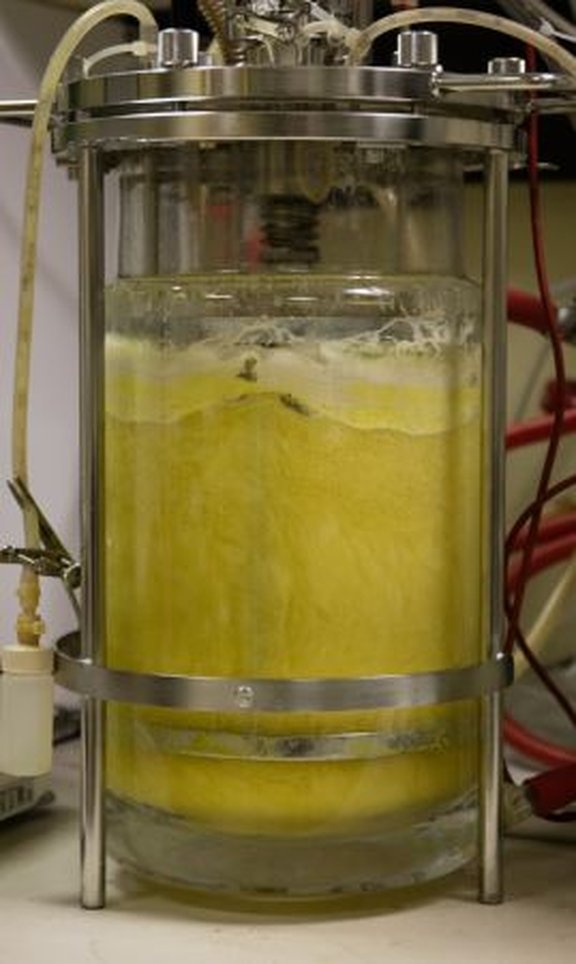 Bioreaktor zur Kultivierung der PHB produzierenden Mischkultur