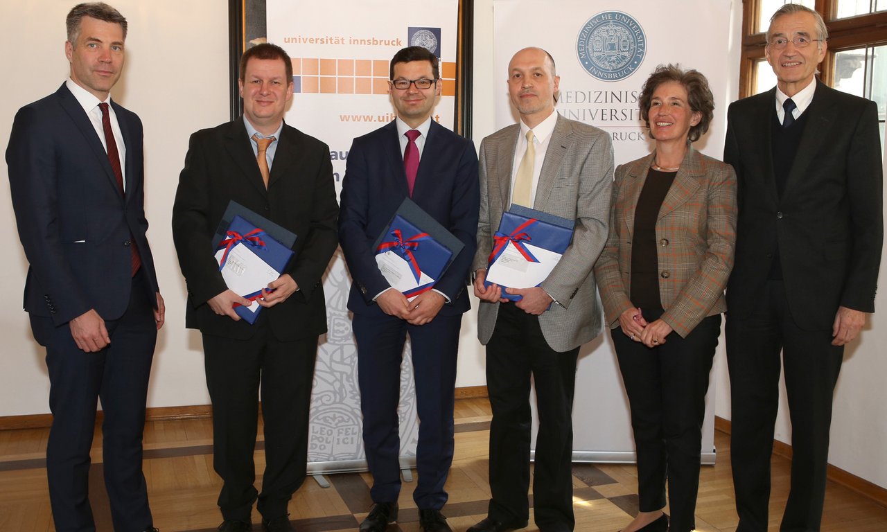 Gruppenfoto von der Verleihung des Liechtensteinpreises 2017.