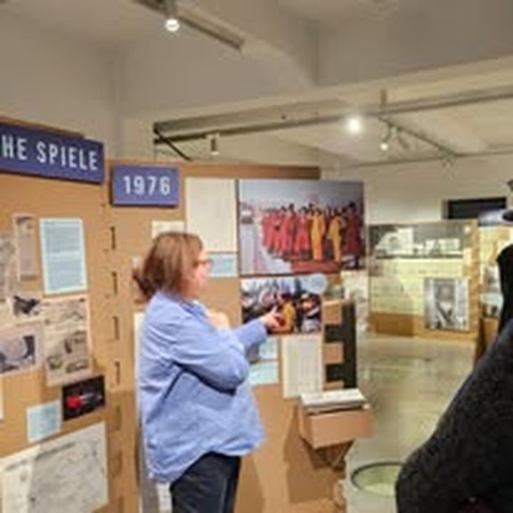 Führung durch Ausstellung "Bauten für Olympia. Innsbruck 1964/1976." im Archiv für Bau.Kunst.Geschichte. 2026.