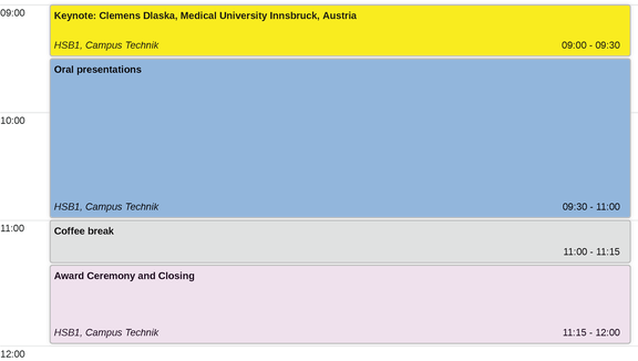 Program overview friday