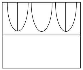 A1/A3 (Palmetten an oberer Kalotte je mit und ohne Binnenzeichnung, direkt aufeinanderfolgend)
