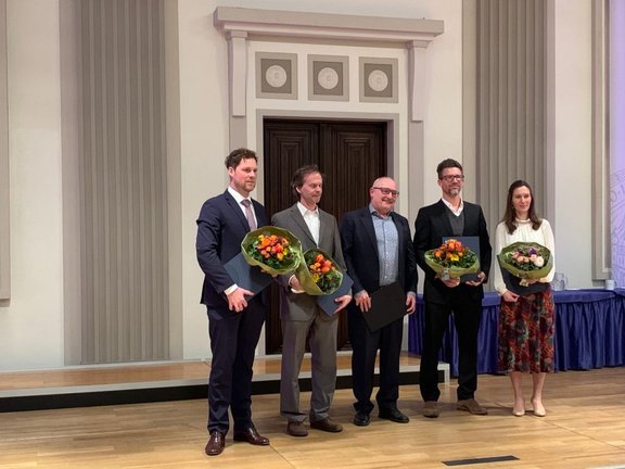 Verleihung Wissenschaftspreis Stiftung Südtiroler Sparkasse_Gruppenbild
