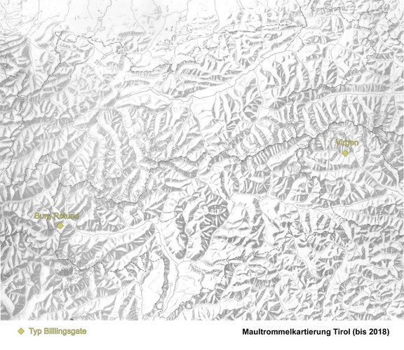 Maultrommelkartierung Tirol Typ Billingsgate