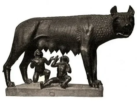Romulus und Remus Darstellung